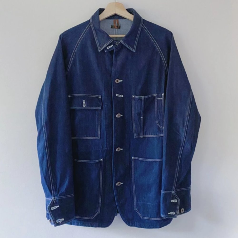 Kapital Denim Coverall Work Jacket